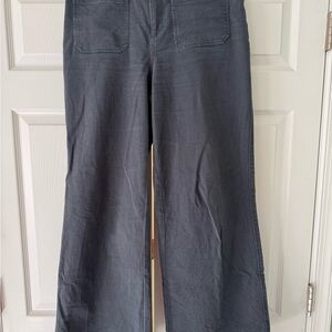 LOFT Palmer Wide Leg pants in Twill